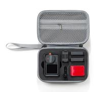 Generico Borsa videocamera sportiva per DJI Osmo Action 5 Pro, mini custodia rigida, borsa da viaggio protettiva per accessori per videocamera d'azione (Grigio)