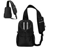 Generico Borse A Tracolla Per Il Petto | Borse da Messaggero Impermeabili - Zaino a Tracolla Regolabile da Spalla,Per Il Lavoro Libero L'Equitazione Viaggio Le Attività All'aperto Lo Sport La Corsa