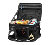 Generico Borse da Campeggio Organizzatrici - Organizzatore per Stoviglie Pieghevole 30L - Borsa Tote Multiuso con Manici | per Attrezzatura Outdoor Cucina Viaggio Stoviglie Utensili Strumenti
