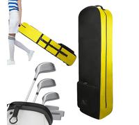 Genérico Borse Da Golf - Borsa Da Viaggio Golf - Gruppi Di Viaggio Con Ruote | Portatore Di Stoccaggio Avvolgibile Con Manico Laterale | Caso Di Viaggio Portatile Per Uomini, Donne, Golfist, Nero