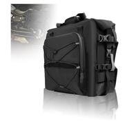 Generico Borse Da Sella Per Moto Borsa Laterale Per Moto | Borsa Per Barre Paramotore Da Telaio(Black B)