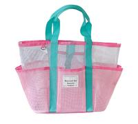 Genérico Borse da Viaggio Tote - Rete Riutilizzabile Borsa Grande per Piscina | Organizzatore Casa e Giardino per Viaggio Campeggio Vacanze Picnic, Maniglia di trasporto verde, Consulte la descripción