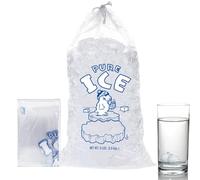 Generico Borse Del Ghiaccio Con Cordino | Borsa Termica Riutilizzabile con Cordino per Whisky - Organizzatore Impermeabile per Cubetti Freezer per Feste Compleanno Matrimoni Raduni Familiari Natale