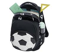 Generico Borse per la scuola di calcio per bambini - zaini per ragazzi di età compresa tra 8 e 10 | Pacchetto sportivo impermeabile per la scuola media | Satchel da viaggio per il libero, zaino