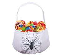 Generico Borse Tote Halloween - Pratiche Borse Snack Senza Con Manico,Contenitore Spaventoso Per Ragazze Ragazzi Donna