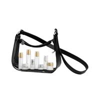 Generico Borse Trasparenti per Donna,Borsa Tote Trasparente Donna | Borsa a Mano Tote Versatile Design per Lavoro Scuola Viaggi Eventi Party Spiaggia Festival
