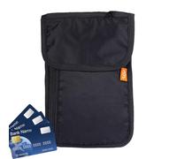 Generico Borsellino da Viaggio per Collo,Portafoglio da Collo per Organizzazione - Organizzatore Passaporti Antifurto Impermeabile Porta Cellulare per Aeroporto Escursioni Casa Uomo