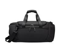 Generico Borsone con scomparto for scarpe Borsa da palestra 21 pollici, compatibile for uomini viaggi asciutti e bagnati(Black)