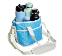 Generico Borsone Porta Bevande,Porta Bicchieri A Scomparti | Borsone a Tracolla Regolabile per il Trasporto di Bevande | Per Picnic Viaggi Palestra Spiaggia Passeggiate Escursioni Campeggio Outdoor