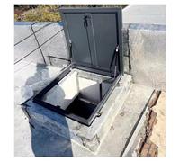 Generico Botola di Ventilazione per Tetto Resistente alle intemperie - Ventilatore Commerciale per Vie di Fuga, Patio e Coperchio di pozzo, Apertura Solo Interna, 53,3x91,5 cm (21"x36"), Soluzione di