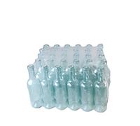 Generico Bottiglia Bordolese CC 375 Colore Mezzo Bianco Venduta in pacchi da 30 Pezzi Completa di Tappo Spumante e Gabbietta Metallica