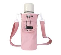 Generico Bottiglia d'acqua - borsa per trasportatore d'acqua, spalla regolabile | Borsa di stoccaggio del boccino per via esterna, porta bottiglia d'acqua isolante