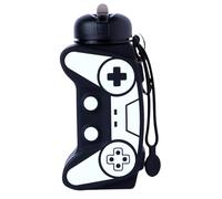 Generico Bottiglia D'acqua In Silicone, Bottiglia D'acqua Pieghevole, Tazza Da Viaggio A Prova Di Perdite, Design A Forma Di Controller Di Gioco, Leggero E Infranto, 8.5x6,5x19,5 Cm, Per Bevande