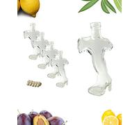 generico Bottiglia Italia ml 200 Completa di Tappo Silicone venduta in Confezioni da 5 Pezzi