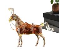 Generico Bottiglie Di Whiskey,Contenitore In A Forma Di Cavallo Per Conservazione - Bottiglia Per Cocktail Trasparente | Per Bevande, Bar Domestico, Festa, Decorazione Cucina E Sala Da Pranzo