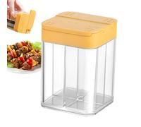 Generico Bottiglie Per Spezie,4 In 1 Antigoccia Con Coperchio Scorrevole,Contenitori Spezie E Bottiglia Condimenti - per Dispensa Cucina Casa Viaggio Campeggio