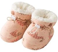 Generico Bottines chaudes en fourrure pour bébé, chaussons douillets en polaire, chaussettes chaudes antidérapantes pour l'hiver (1PCS-B,Piccola)
