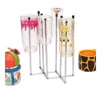 Generico Bottle Drying Rack - Baby Bottle Drying Rack, Reusable Scratch-Proof Cup Draining Holder, 8-Pole Vertical Baby BottleS DryingS RackS For Glass Wine Decanter Jars Kitchenware, BottleS Dryer