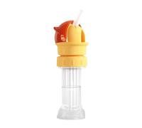 Generico Bottle Straw Topper, Leakproof Adapter Cap, Authentic Kids Drinking Straw Cover, Universal Fit Spill Proof Design Protects Mouth, for Home Travel Car Juice Soda Beverage Use