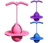 Generico Bounce Ball for Kids - Jump Toy with Pump and Handle | ABS Bouncing Ball for Kids and Adults 90cm, Fun Outdoor ánd Indoor Exercise, Balance Training, Active Play, Fitness Toy Bounce B́all