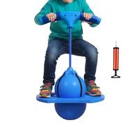 Generico Bouncing Ball with Handle, Fun Safe Anti-Slip Jumper with Pump, Children Jumping Ball for Boy Girl, Play Game, Fitness Exercise, Sport Recreation Party