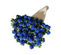 Generico Bouquet Blanket 43.3in Handmade Romantic Cute Red Rose Bouquet