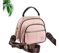 Generico Bousalutend Crossbody Bag, Bousalutend Adjustable Wide Shoulder Strap Leather Shoulder Bag Multifunctional Compartments (A)