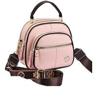 Generico Bousalutend Crossbody Bag,Classic Multifunctional Compartments Adjustable Classic Luxury Multifunctional Compartments (Pink)