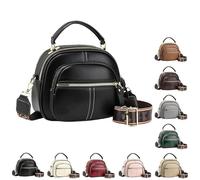 Generico Bousalutend Crossbody Bag, Classic Multifunctional Compartments Leather Shoulder Bag, Bousalutend Sling Bags (G)