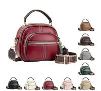 Generico Bousalutend Crossbody Bag, Classic Multifunctional Compartments Leather Shoulder Bag, Bousalutend Sling Bags (I)