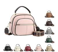 Generico Bousalutend Crossbody Bag, Classic Multifunctional Compartments Leather Shoulder Bag, Bousalutend Sling Bags (A)