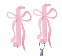 Generico Bow Door Hooks For Bathroom Bedroom Kitchen Coat And Towel Storage