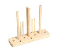 Generico Bow Maker - Ribbon Tool, Craft Jig, Adjustable Frame, 17.7x5.7x1.5CM Wooden Bow Tying System | Wreath Ribbon Bows Crafting Tool, Christmas Wreath Bows