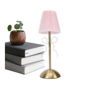 Generico Bow Table Lamp - 33.5x11cm/13.19x4.33 Inches Bow Design Rechargeable LED Light | Modern Decorative Bedside Lamp | For Girls Women Girlfriend Wife Home Bedroom Bedside Living Room Desk