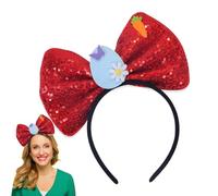 Generico Bowknot Headbands, Easter Theme Sequin Bow Hairband, Stylish Party Supplies, Photography Prop Adult Women, Teenage Girls, Ideal for Holiday Events and Festive Outfits