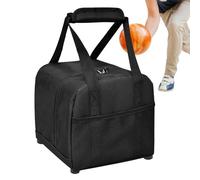 Generico Bowling Ball Bag, Padded Bowling Carrier with Waterproof Design, Side Mesh Pockets Reinforced Handles, Sports Handbag for Players Men Athletes Practice Travel Tournament Competition Use
