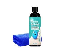 Generico Bowling Ball Cleaner Kit, 100ml Gentle Sta-in Removal Scratch Repair, Bowlin-g Ball Cleaner Polis-Hers Set, for Leagu-e Game TOU-rnament Training Center Club
