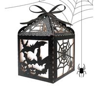 Generico Box di caramelle di Halloween | Contenitori Chauve-Souris scavati per prelibatezze e snack | Sacchetti regalo di Halloween per cucina da cucina per ufficio infestato