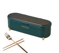 Generico Box Di Stoccaggio Delle Bacchette - Utensile Drenante, Delle Posate Coperto, Supporto Per Supporto Verticale | Struttura 'organizzatore Da Tavolo A Prova Di Polvere Ventilata, Cucina