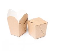 Generico BOX ECO NOODLES 700 P/KRAFT X 30PZ DIM.101X101X106MM 700ML