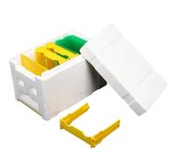 Generico Box per Apicoltura Riutilizzabile per Impollinazione e Allevamento Api Arnia Portatile in Plastica con Multiple Accessorio Essenziale per Apicoltori e Giardiniere