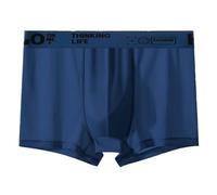 Generico Boxer da Uomo, Boxer Seta di Ghiaccio Biancheria Intima Elasticizzato Boxer Elasticizzati da Uomo Sexy Aderenti Shorts Traspirante Cool Dry Confortevolezza Intimo Slip Super Morbidi Trunk