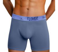 Generico Boxer da Uomo,Intimo da Slip Comodi E Leggeri A Vita Media Perfetti per L'Uso Quotidiano con Scritte Eleganti E Design A Blocchi di Colore Ideali per Ogni Stagione
