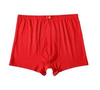 Generico Boxer Uomo Cotone 100 per Cento/Intimo Mutande Uomo/Intimo Ciclismo Uomo Boxer Aderenti Classici in Cotone/Colori Solidi/Comodi E Morbidi. Mutande Cotone Uomo Mutande Bici Biancheria Intima