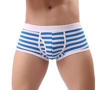 Generico Boxer Uomo Cotone 100 per Cento, Mutande Uomo Boxer, Intimo Uomo Boxer Aderenti Classici in Cotone, Colori Solidi, Comodi E Morbidi. Mutande Uomo Cotone Mutande Uomo Trasparenti Trunks