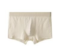 Generico Boxer Uomo Cotonella,Biancheria Intima Traspirante di Grandi Dimensioni alla Moda E Morbida in Seta Ghiacciata A Vita Media da Uomo