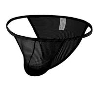 Generico Boxer Uomo Microfibra-Biancheria Intima da Uomo alla Moda, Tinta Unita, Sexy, a Forma di U, con Sacca rialzata, a Vita Bassa, a Mezza Borsa, con Triangolo, per Il Massimo Comfort
