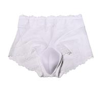 Generico Boxer Uomo Senza Cuciture-Biancheria Intima con Cuscino in Spugna con Sospensorio in Rete Trasparente a Vita Alta in Pizzo Sexy stereoscopico 3D da Uomo