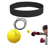 Generico Boxing Reflex Training Ball, MMA Speed Training Suitable for Adult/Kids, Improve Speed, Hand-Eye Coordination, Reaction, Punching Speeds, Fight Skill, Fitness, Boxing Equipment