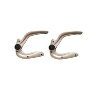 Generico Bracci regolabili di ricambio for sedie da ufficio, supporto robusto e gomito for direzionali girevoli(Argent)